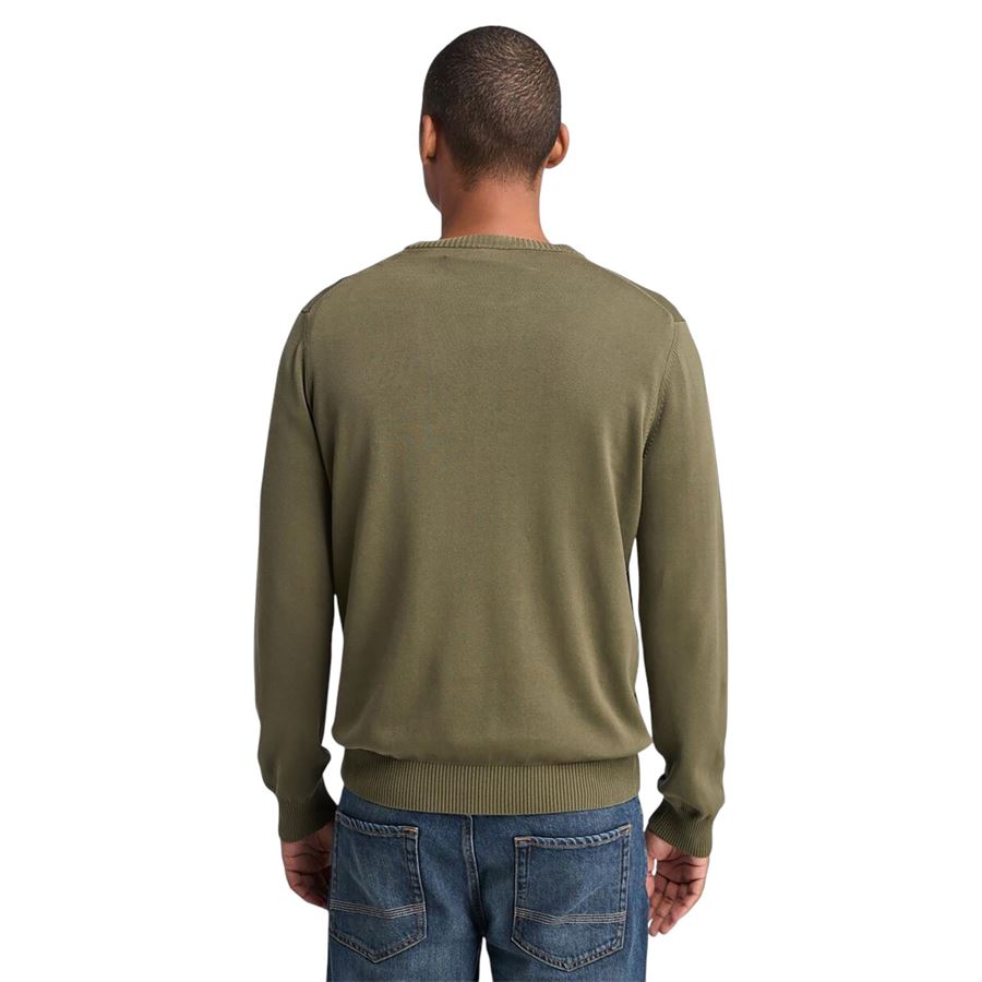 Merrymack River Garment Dye maglia in cotone da uomo Timberland | TB0A5UHQA58